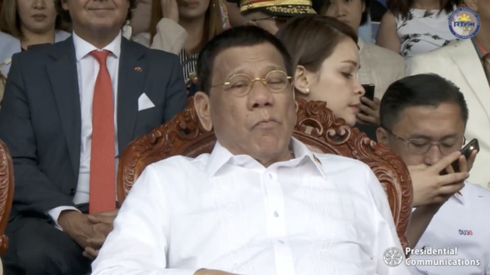 Duterte, 'Tulog Pa'. Hindi Nakadalo sa Bagyong Rolly High-Level Briefing - Sources