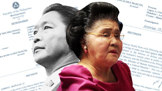 Imelda Marcos nananatiling malaya sa kabila ng patong-patong na kaso