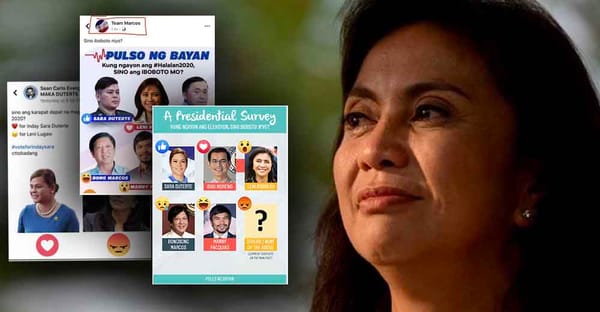 VP Leni, Nanguna sa mga Presidential Surveys na Ginawa ng mga Duterte at Marcos Supporters