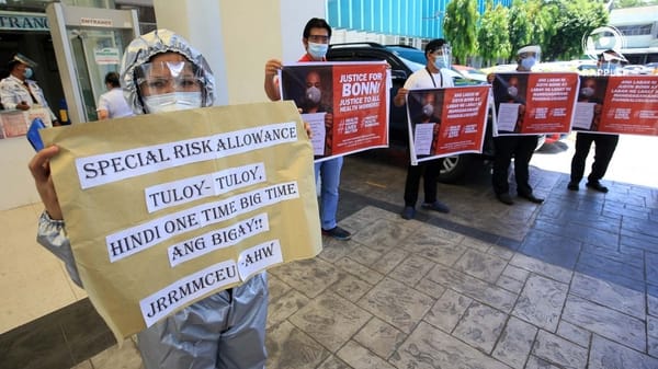 Risk Pay ng mga Pinoy Nurse, Hindi Priority ni Duque