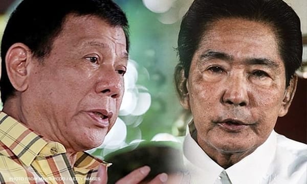 Rosales: Duterte at Marcos, Pinagbiak na Bunga