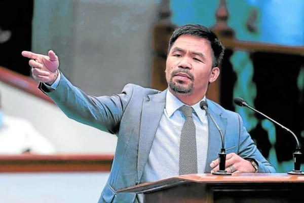 Pacquiao: Duterte Wrong for Defending those Involved in Pharmally Deal￼